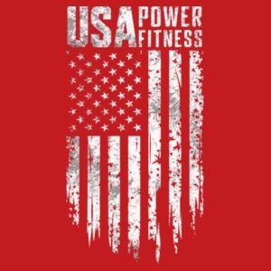 "Show your pride and power with our exclusive collection of hats, shirts, and tank tops featuring bold flag logos and USA Power Fitness badges. Join us in the movement to Make America Fit Again!"